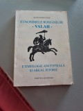 Etnonimele rom&acirc;nilor- valah