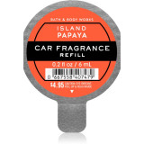 Bath &amp; Body Works Island Papaya parfum pentru masina Refil 6 ml