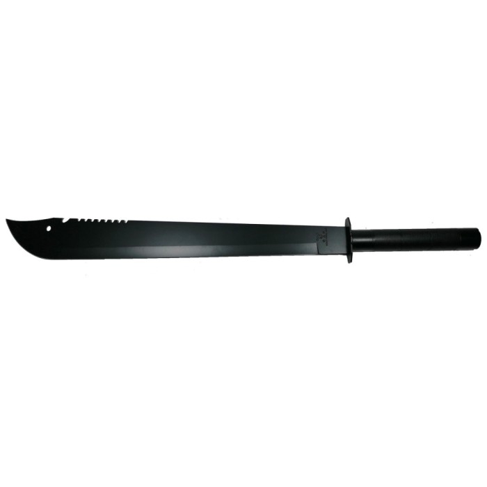 Sabie de vanatoare DEPOX&reg;, Ninja Blade, otel inoxidabil, 82 cm, negru