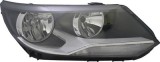 Far VW Tiguan (5N2) 04.2011- Hella partea Dreapta daytime running light tip bec H7+H15