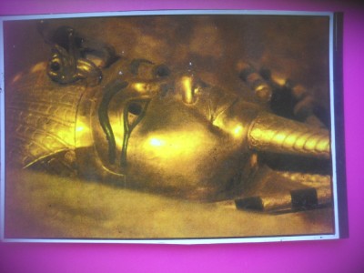 HOPCT 6972 MASCA -MORMANTUL LUI TUTANKHAMUN-VALEA REGILOR -EGIPT -AFRICA-NECIRCULATA foto