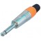 Mufa tata 6.35 mm Jack MONO carcasa metal Neutrik