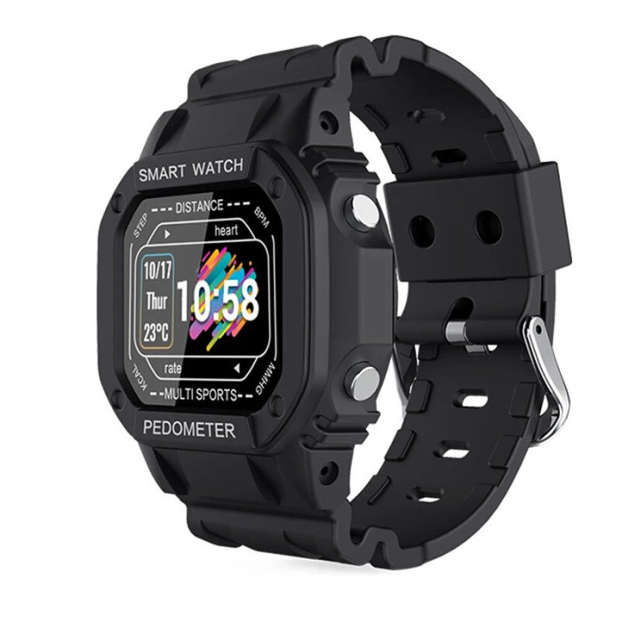 Ceas smartwatch i2, ritm cardiac, padometru, multi-sport, Android, iOS,