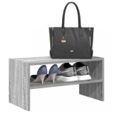 VidaXL Suport pantofi stivuibil, gri Sonoma 60x30x30,5 cm
