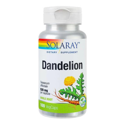 Dandelion (Papadie) 520mg Solaray Secom 100cps foto