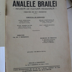 ANALELE BRAILEI 1935