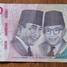 100000 rupiah 2022, Indonezia
