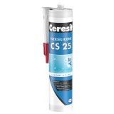 Silicon Sanitar Alb Pentru Etansarea Obiectelor Sanitare Ceresit Cs 25 / 280Ml