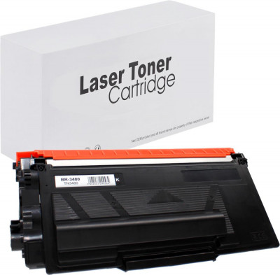 Toner de imprimanta pentru Brother , TN3480 , Negru , 8000 pagini , neutral box foto