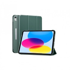 Husa de protectie flip ESR pentru Ipad generatia a 10 a, 2022, 10.9 inchi, policarbonat, verde padure