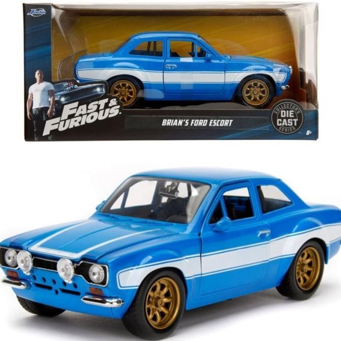 Macheta fast and furious Ford Escort rs2000 mk1 blue