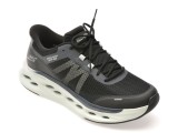 Cumpara ieftin Pantofi sport SKECHERS negri, MAX CUSHIONING GLIDE-STEP, din material textil
