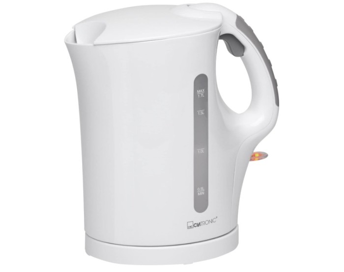 Fierbator electric Clatronic WK 3445, 1.7 L, alb - RESIGILAT