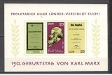 D.D.R.1968 150 ani nastere K.Marx:filozof-Bl. SD.235