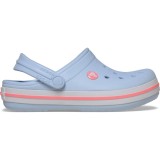 Saboți Crocs Crocband Kid's New Clog Albastru - Blue Frost/Guava