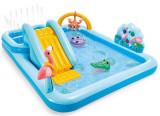 Cumpara ieftin Piscină Intex 57161, Centrul de joacă Jungle Adventure, gonflabilă, 2,44x1,98x0,71 m