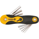 Vorel 56506 - Set imbusuri 1.5-8 mm 8 bucati