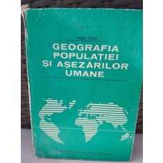 Vasile Cucu, Geografia populatiei si asezarilor umane