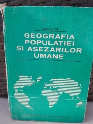 Vasile Cucu, Geografia populatiei si asezarilor umane foto