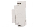 Carcasă pentru şină DIN 90mm x 17mm x 65mm ABS gri UL94V-0