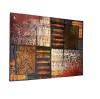 Tablou pictat manual Abstract Forest, Tip II