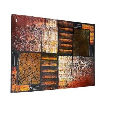 Tablou pictat manual Abstract Forest, Tip II