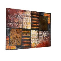 Tablou pictat manual Abstract Forest, Tip II