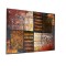 Tablou pictat manual Abstract Forest, Tip II