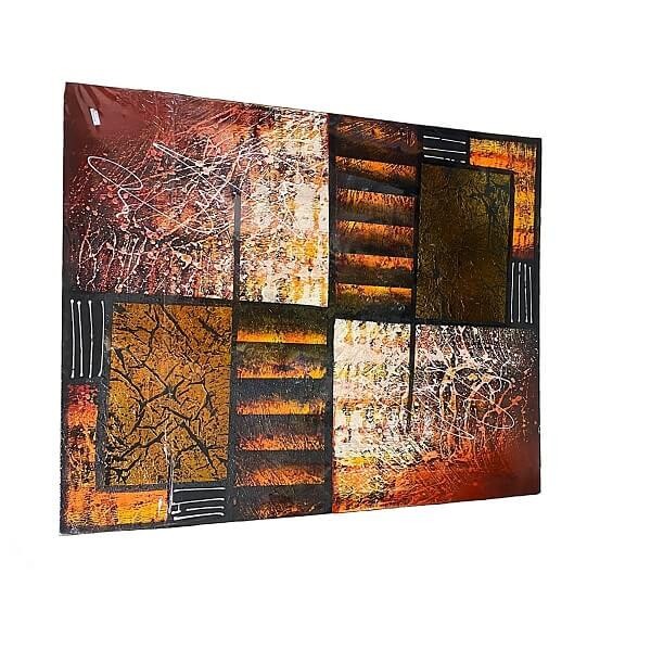 Tablou pictat manual Abstract Forest, Tip II