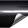Folie colantare auto Carbon 5D Lacuit Negru (3m x 1,52m), AVEX