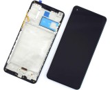 Display LCD Samsung Galaxy A21S A217F, 6.5 inch, cu Rama, Negru