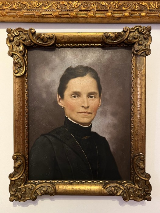 Pictura de la sf&acirc;rșitul sec. 19.