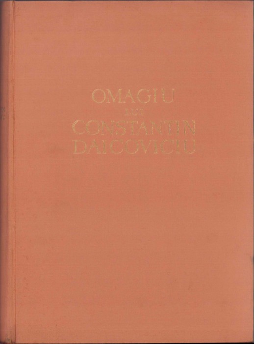 HST C6657 Omagiu lui Constantin Daicoviciu cu prilejul &icirc;mplinirii a 60 ani 1960