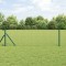 &Icirc;ngrădire cu st&acirc;lpi Verde 0.6 x 10 m Oțel
