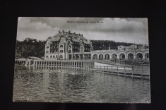 Hotelul statului si Lacul Horia - Baia Ocna Sibiului Sibiu 1927 foto