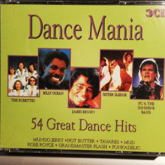 Dance Mania - 54 Great Dance - 3CD Box (1997/EMI/UK) - CD ORIGINAL/Nou-Sigilat