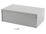 Carcasă universală aluminiu gri 152x254x89mm