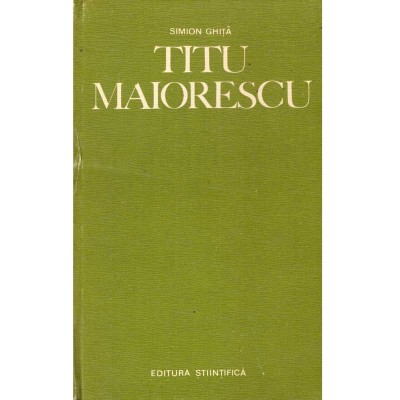 Simion Ghita - Titu Maiorescu - 136028 foto