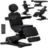 Scaun cosmetic electric pentru salonul de cosmetică pedicure reglare 4 cilindri Elijah