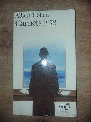 Carnets 1978- Albert Cohen foto