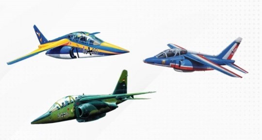 Aeromodel 'Alpha Jet' 50Years