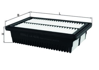 MAHLE LX 4238 Filtru aer foto