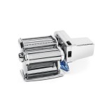Aparat Electric pentru paste Hendi Kitchen Line, 80 W, fettuccine 6,5 mm/tagliatelle 2 mm, grosime reglabila aluat