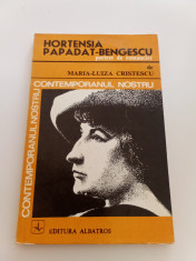 HORTENSIA PAPADAT BENGESCU - PORTRET DE ROMANCIER - LUIZA MARIA CRISTESCU foto