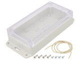 Carcasă Universală cu Lame de Fixare 105x145x40mm