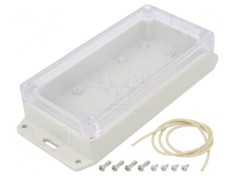 Carcasă Universală cu Lame de Fixare 105x145x40mm