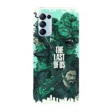 Husa compatibila cu Oppo A55, Viceversa, model The last of Us, Silicon, TPU, Transparent, Carcasa