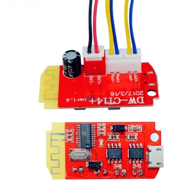 Modul bluetooth DC 3.7V 5V, amplificator 3W foto