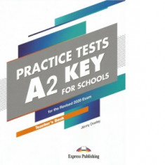 Curs limba engleza examen Cambridge A2 Key for Schools Practice Tests. Manualul profesorului cu digibooks APP - Jenny Dooley