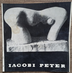 Pliant expozitie sculptura Iacobi Peter 1965 foto